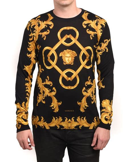 versace men's sweater